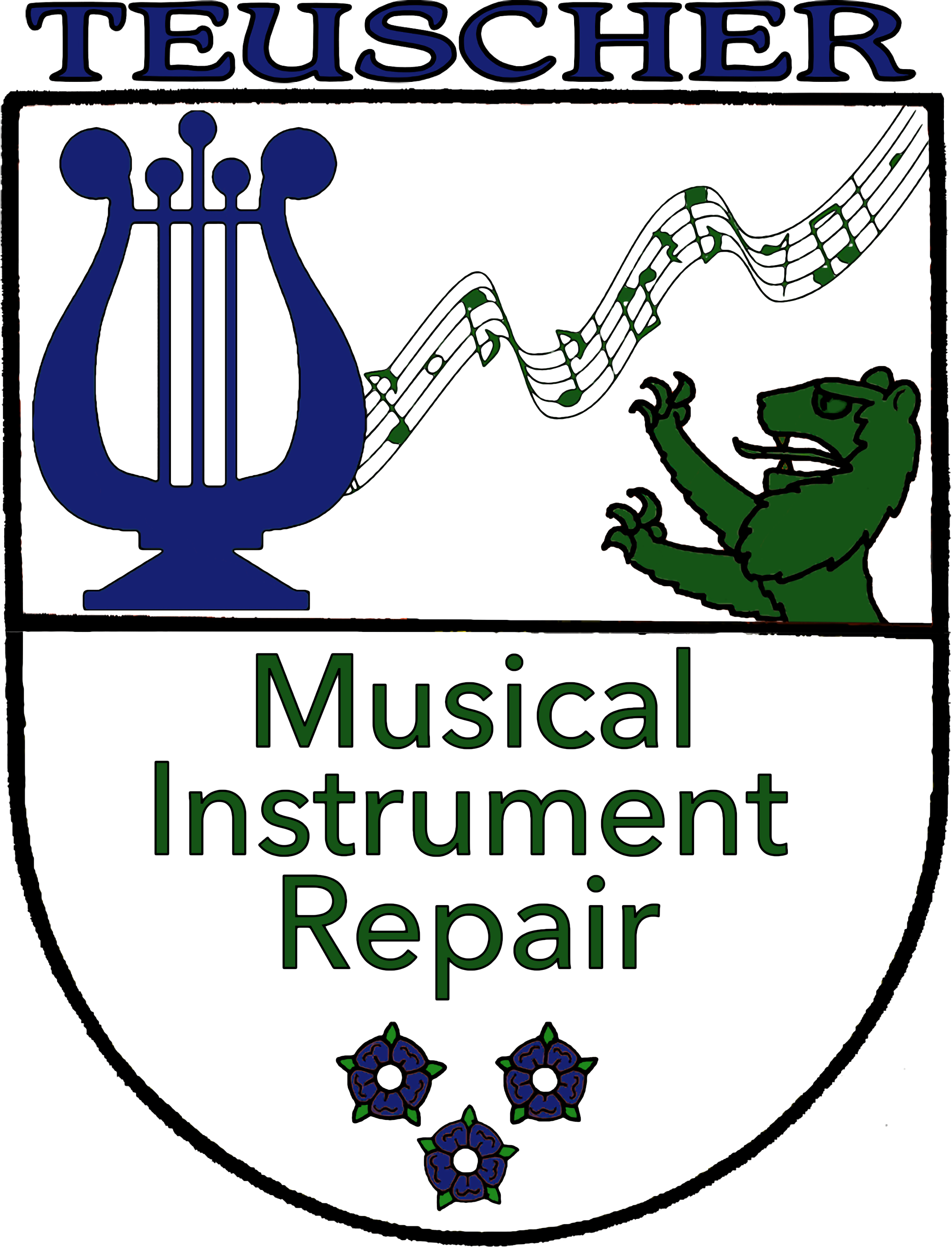 Logo for Teuscher Musical Instrument Repair